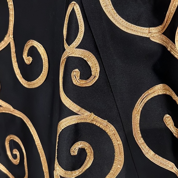 Chetta B black file long skirt - Picture 6 of 7